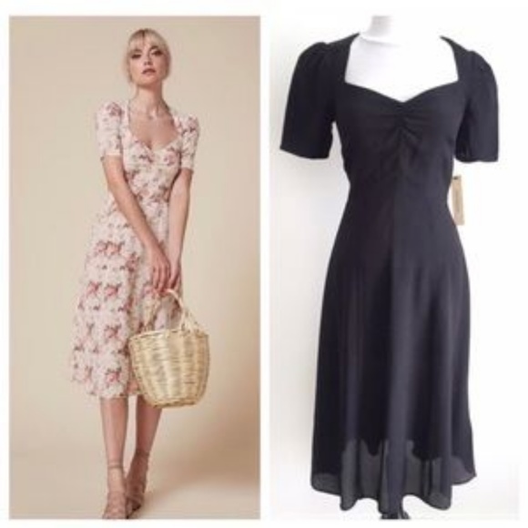 Reformation Dresses & Skirts - 🎉SALE🎉 Reformation Esme Dress, RARE BLACK size 2